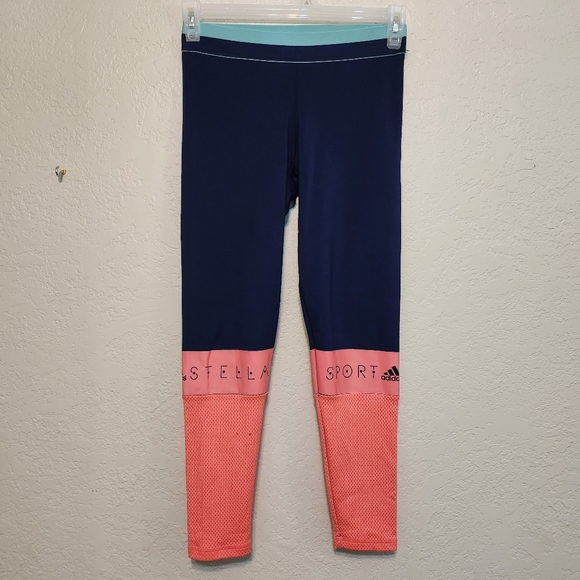 ADIDAS Stella Sport Stella McCartney Workout Athletic Legging Small - Picture 1 of 6
